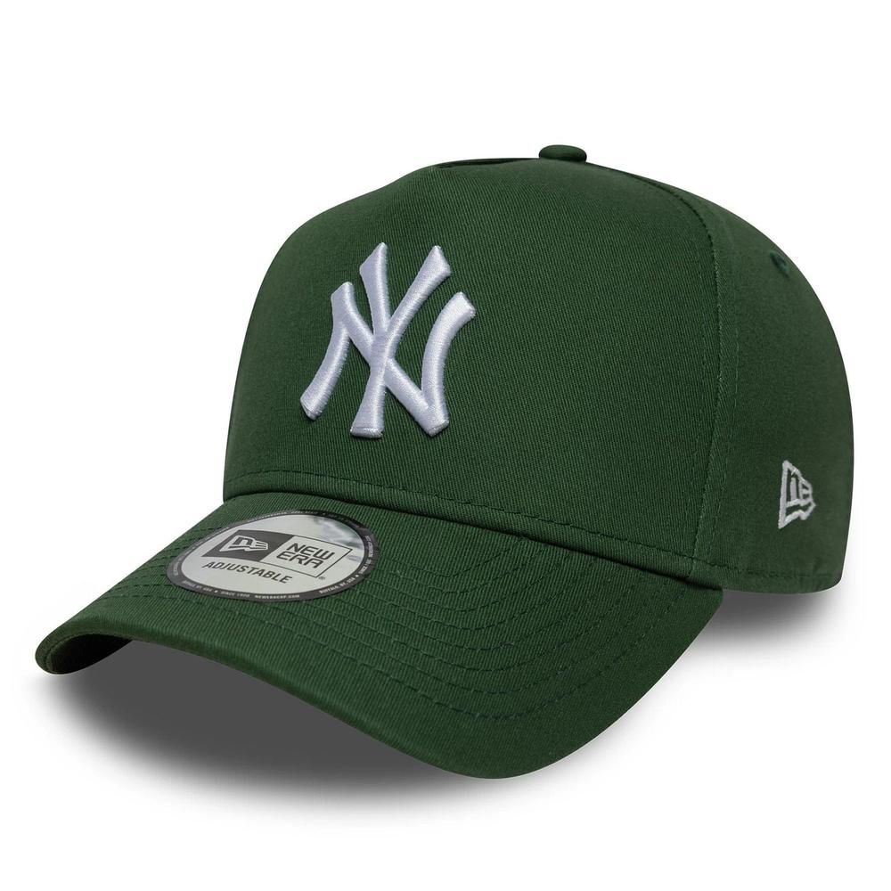 Czapka unisex New Era Yankees MLB League Essential Beige 9FORTY E-Frame 60771719 - zielona