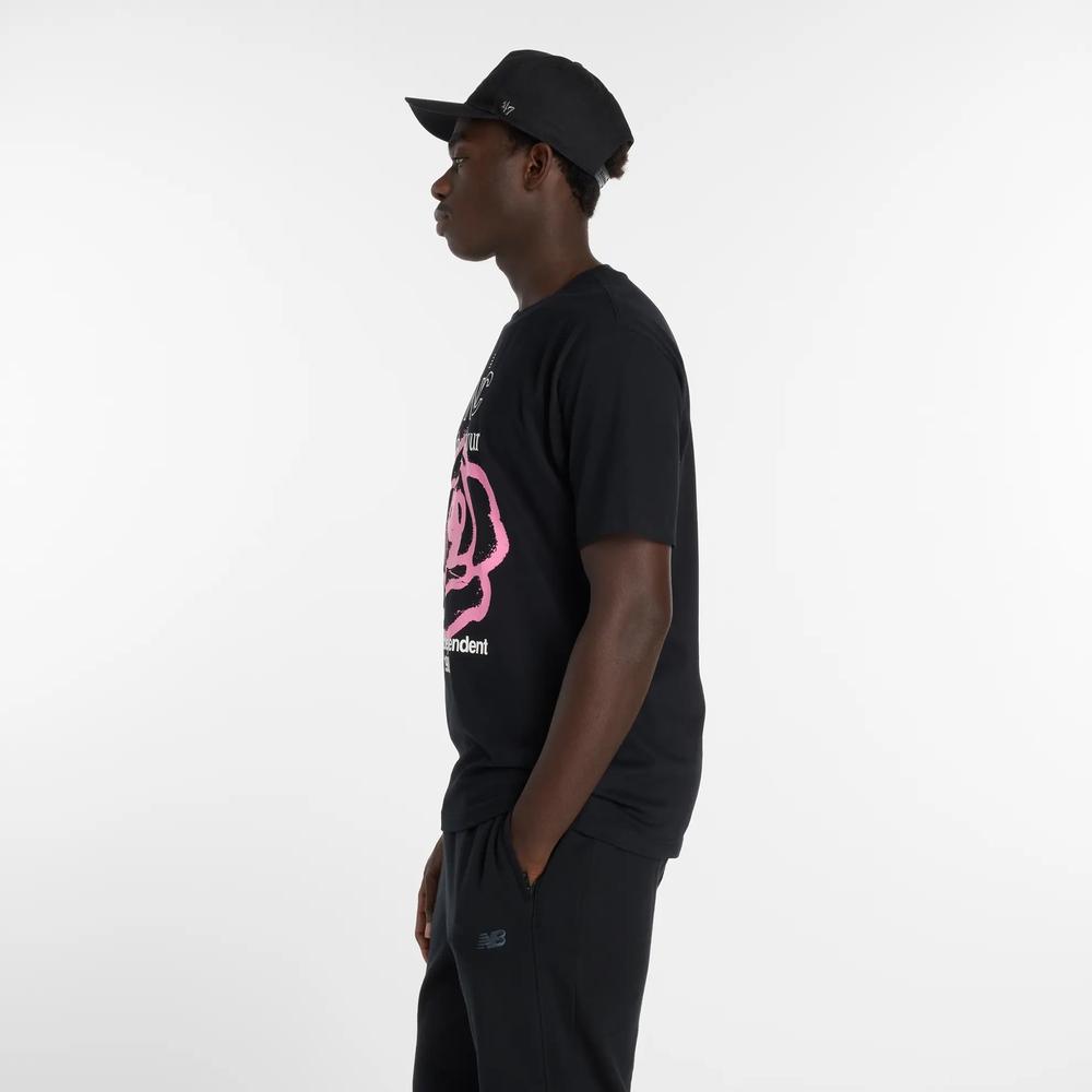 Koszulka męska New Balance MT61018IBK - czarna