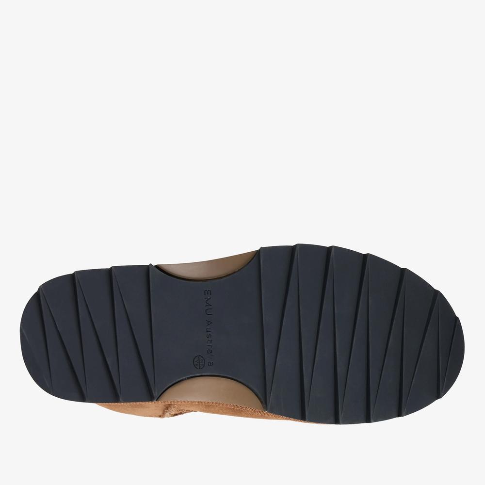 Buty damskie Emu Australia Sharky Micro Flatform W13304CHEB - brązowe