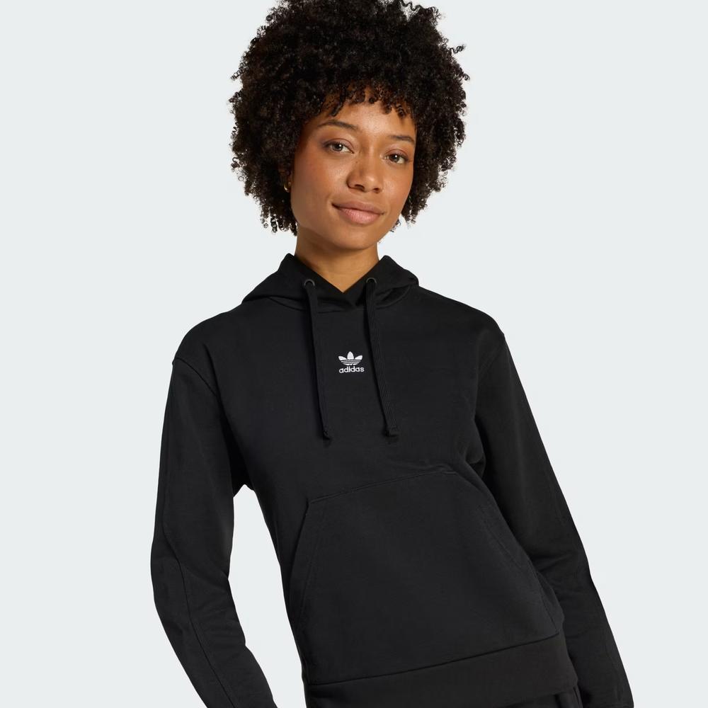 Bluza damska adidas Originals Essentials French Terry Regular Hoodie KC6729 - czarna
