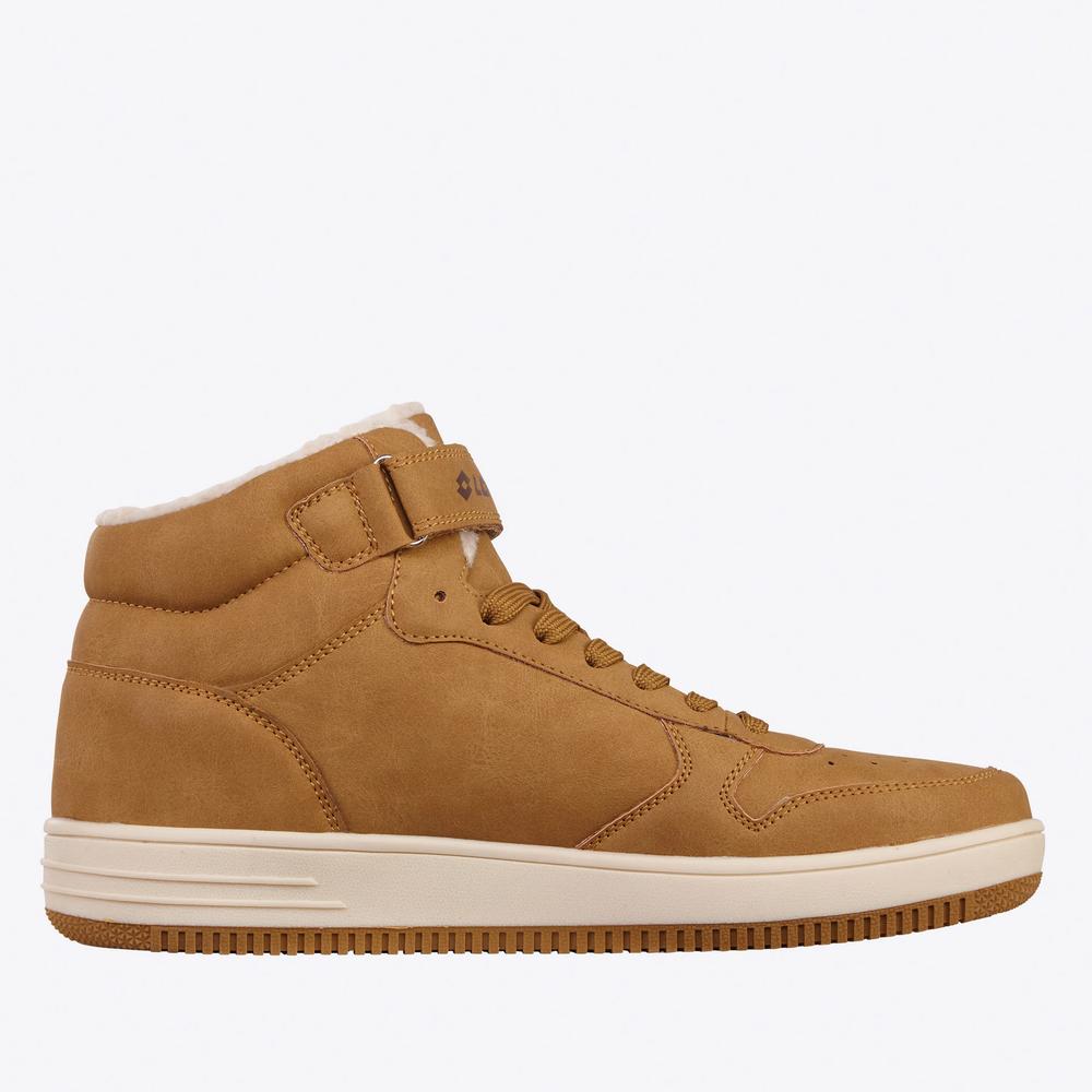 Buty unisex Lotto Paliot Fur 2400192U-7212 - brązowe