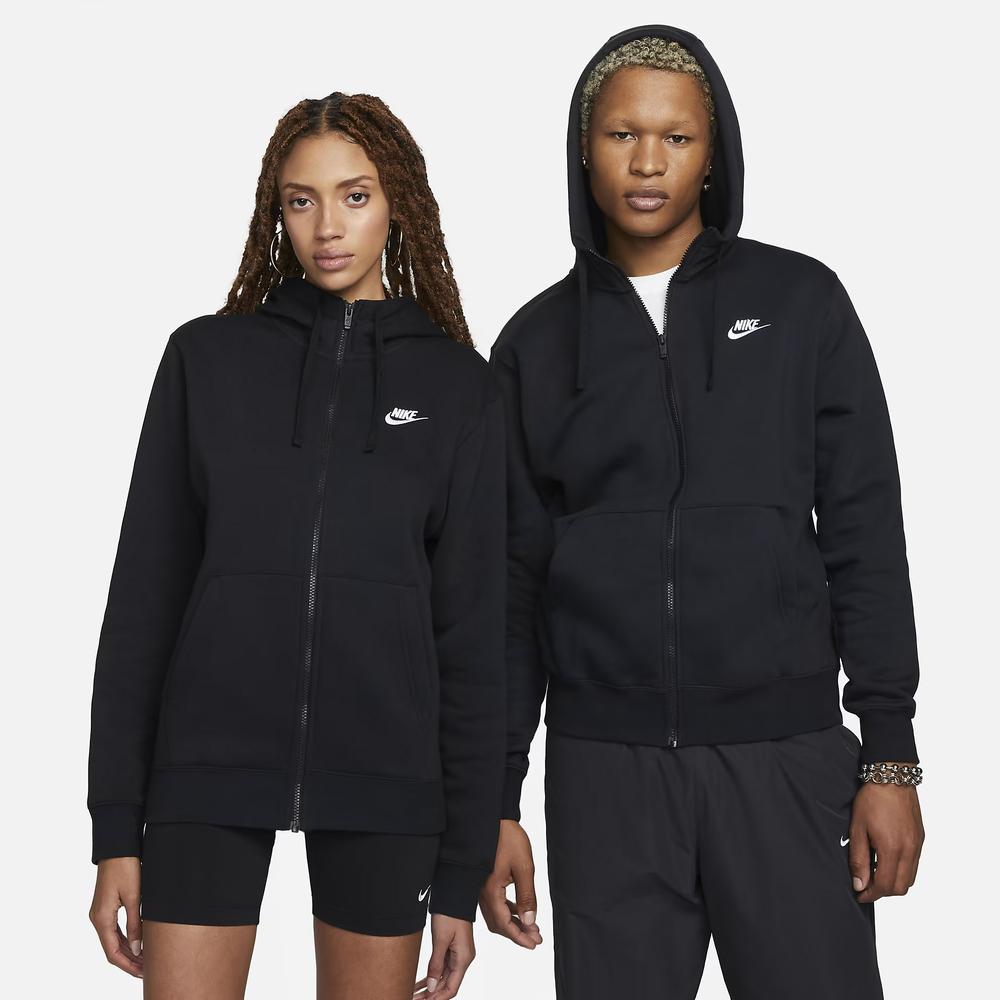Bluza Nike NSW W Club Hoodie FZ BV2645-010 - czarna