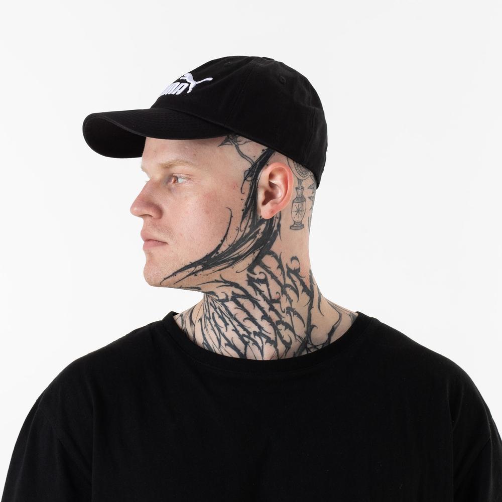 Czapka z daszkiem Puma ESS Cap JR Peacoat-No.1 02168801 - czarna