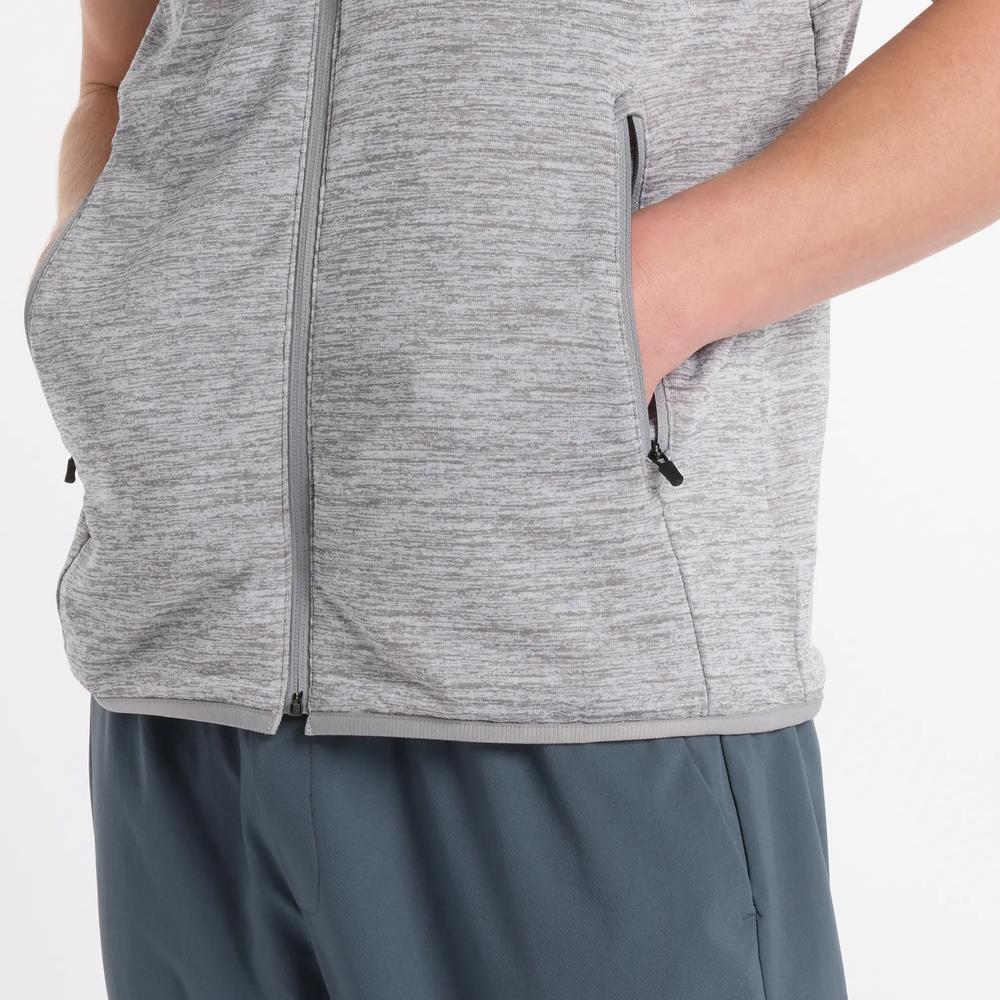 Bezrękawnik męski New Balance MV51200AG - szary