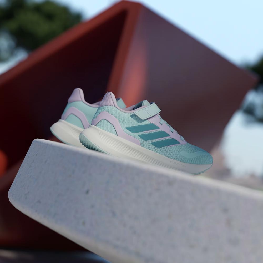 Buty dziecięce adidas Runfalcon 5 JP9403 - miętowe