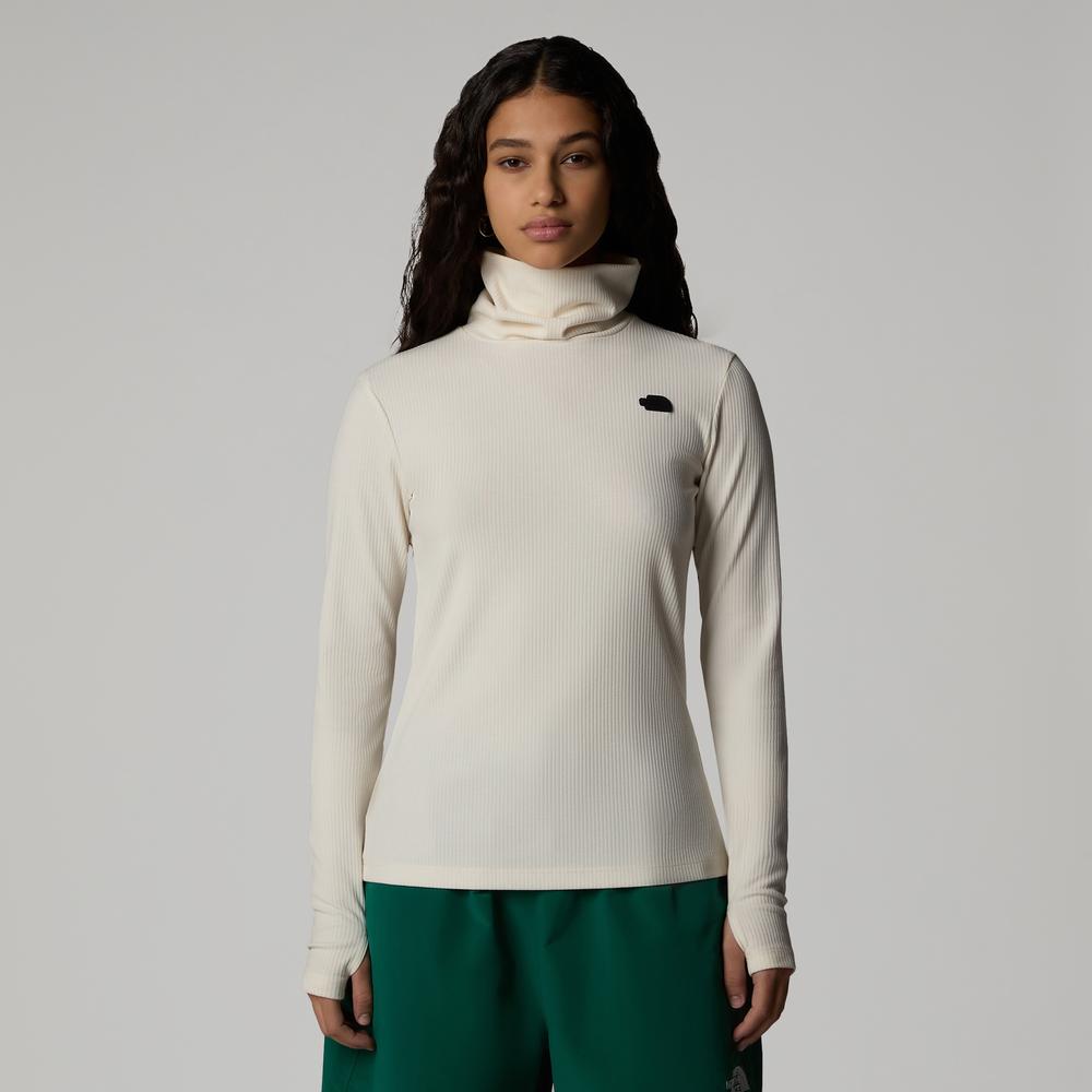 Koszulka The North Face Turtle Neck Slim 0A89C2QLI1 - biała