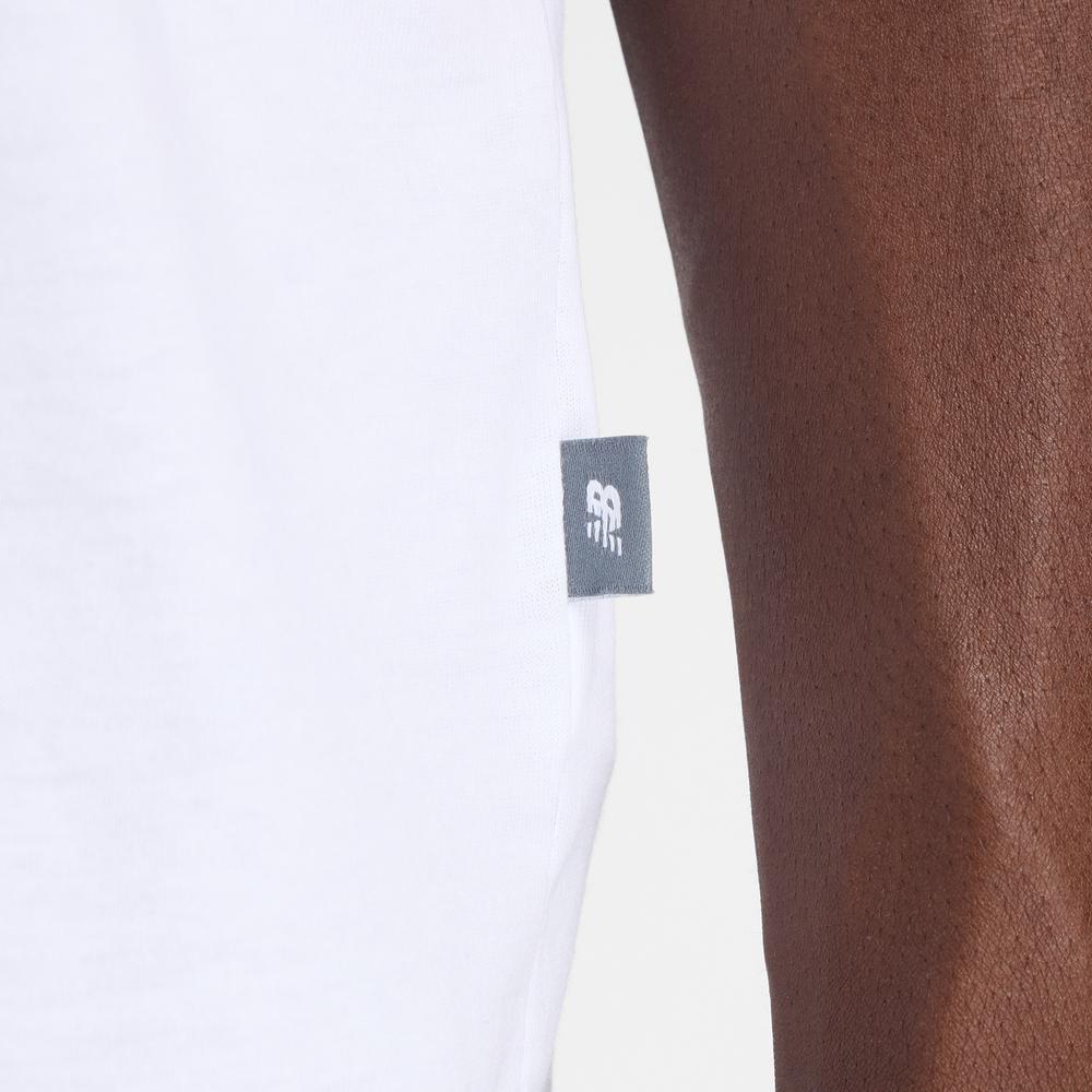 Koszulka męska New Balance MT61L3FMWT - biała