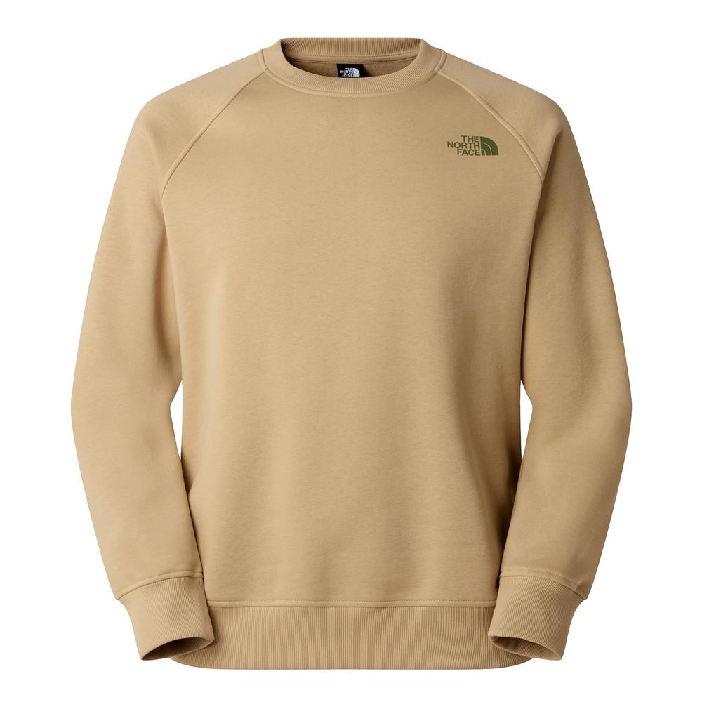 Bluza męska The North Face Raglan Box NS Crew 0A89FALK51 - beżowa