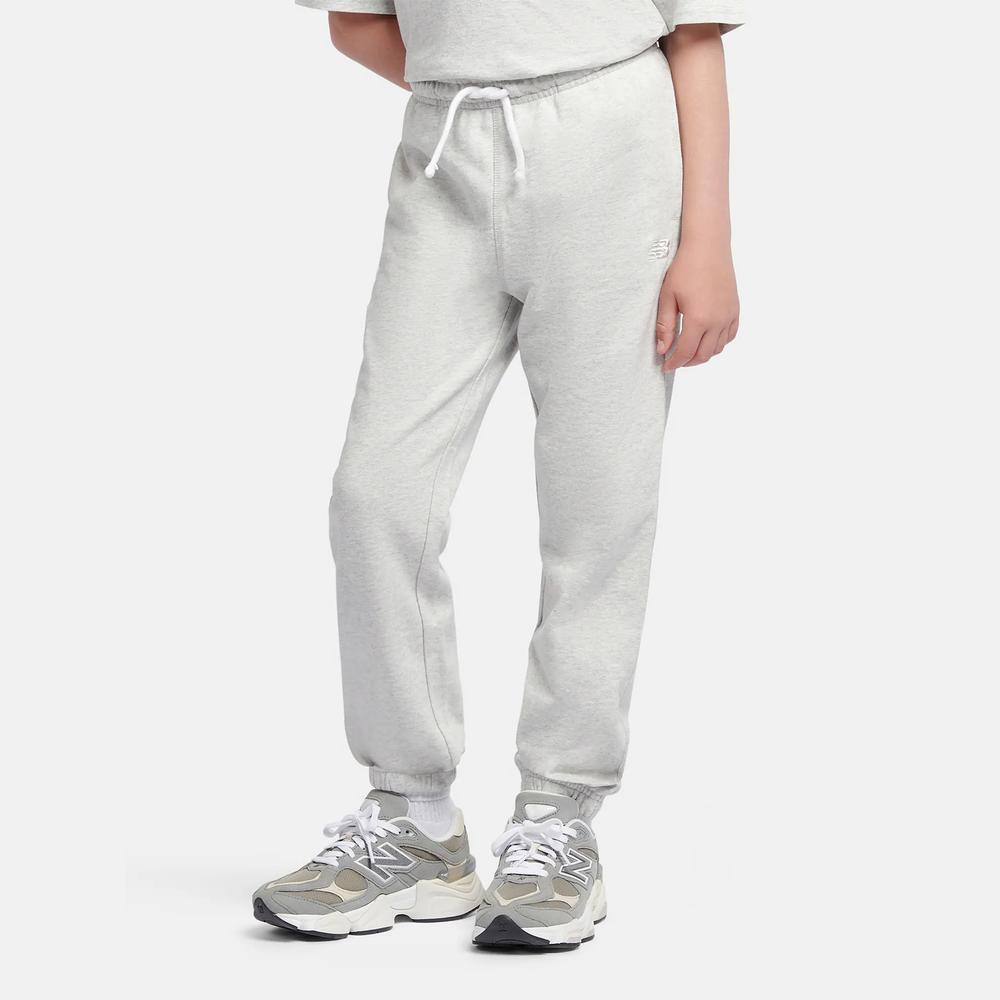 Spodnie dziecięce New Balance LAKB0060AHH - szare