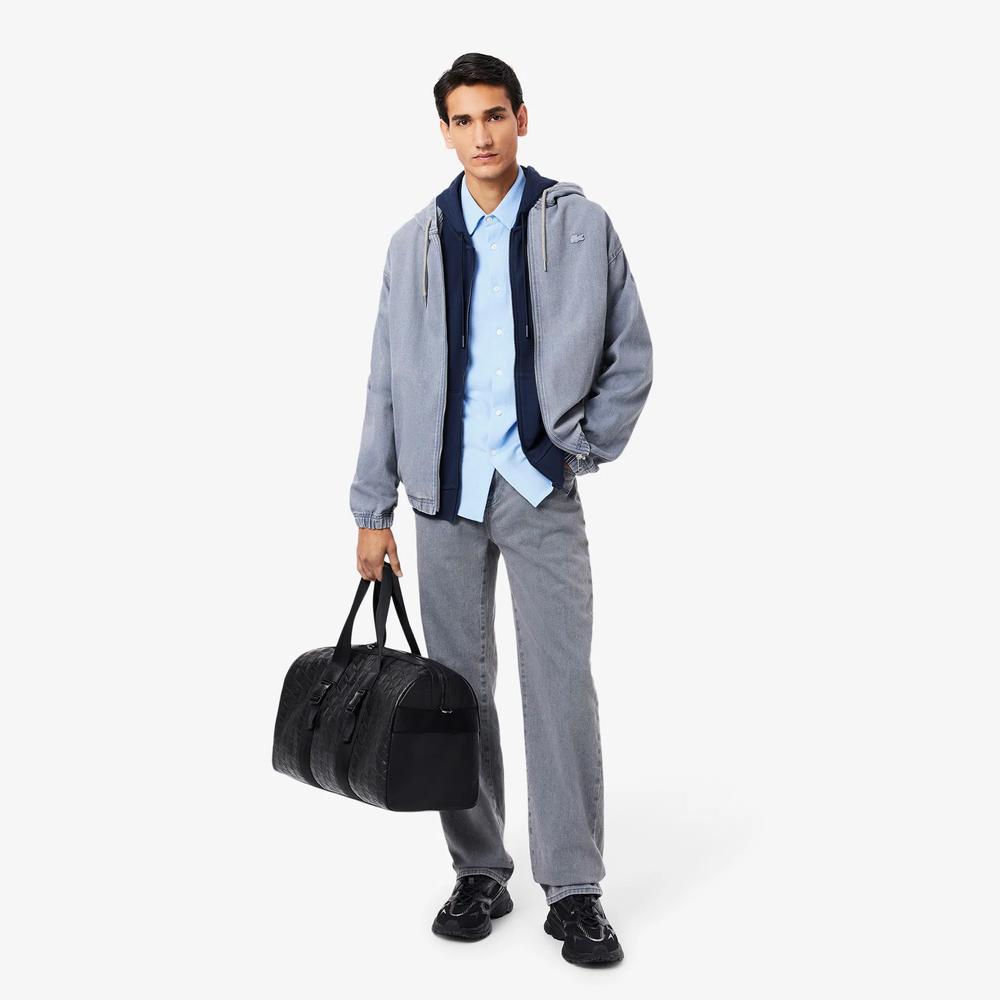 Bluza męska Lacoste Classic Fit SH9809-166 - granatowa