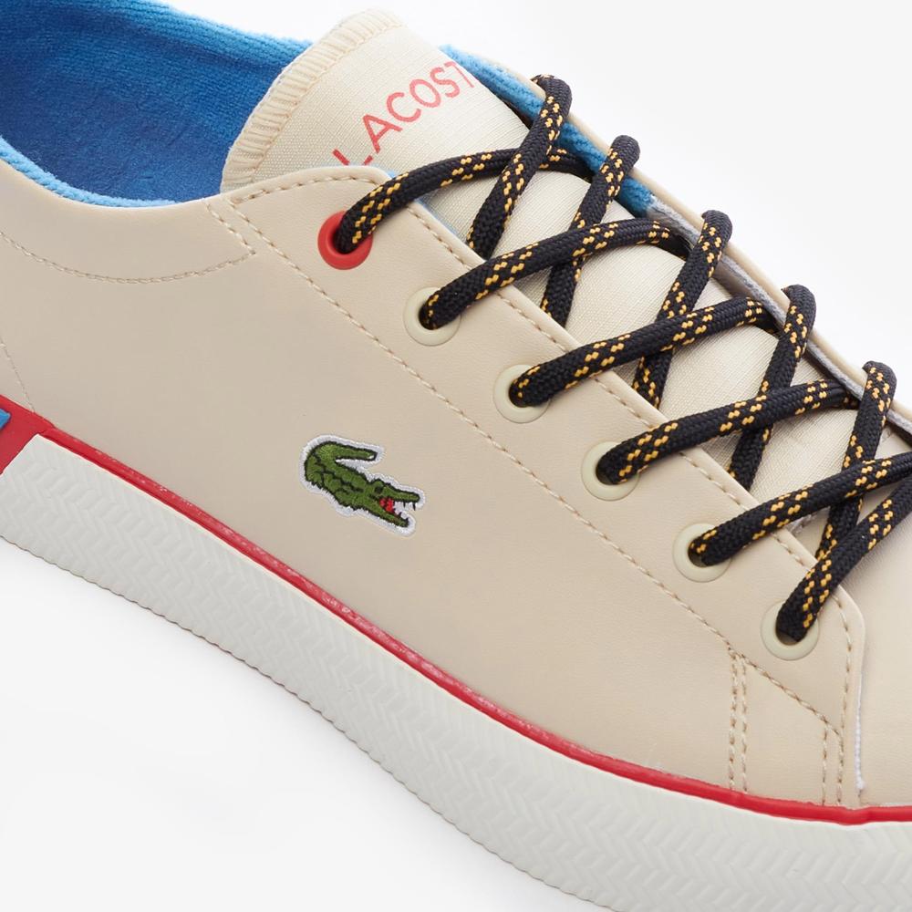 Buty Lacoste Gripshot Cocuk Bej 744CUJ0004-HT3 - beżowe