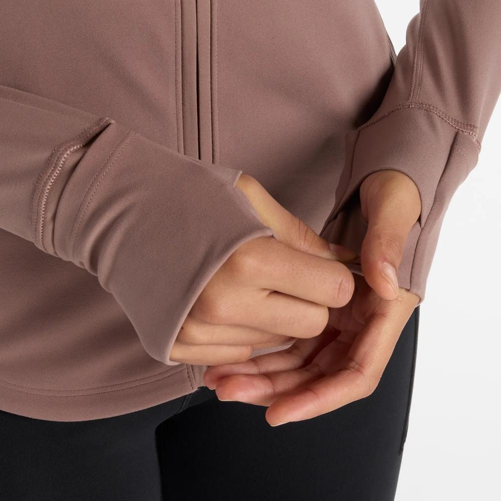 Bluza damska New Balance WJ53101EAS - różowy