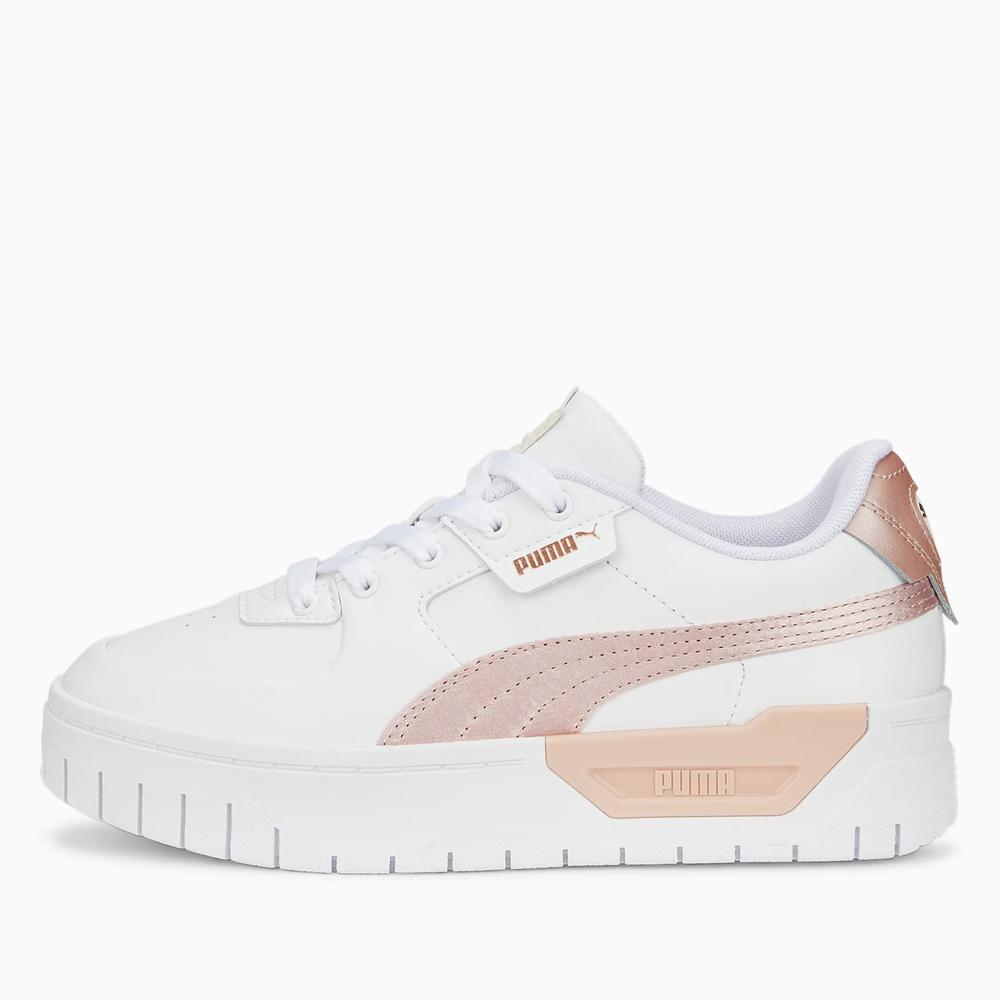 Buty Puma Cali Dream Shiny Pack 38607301 - białe