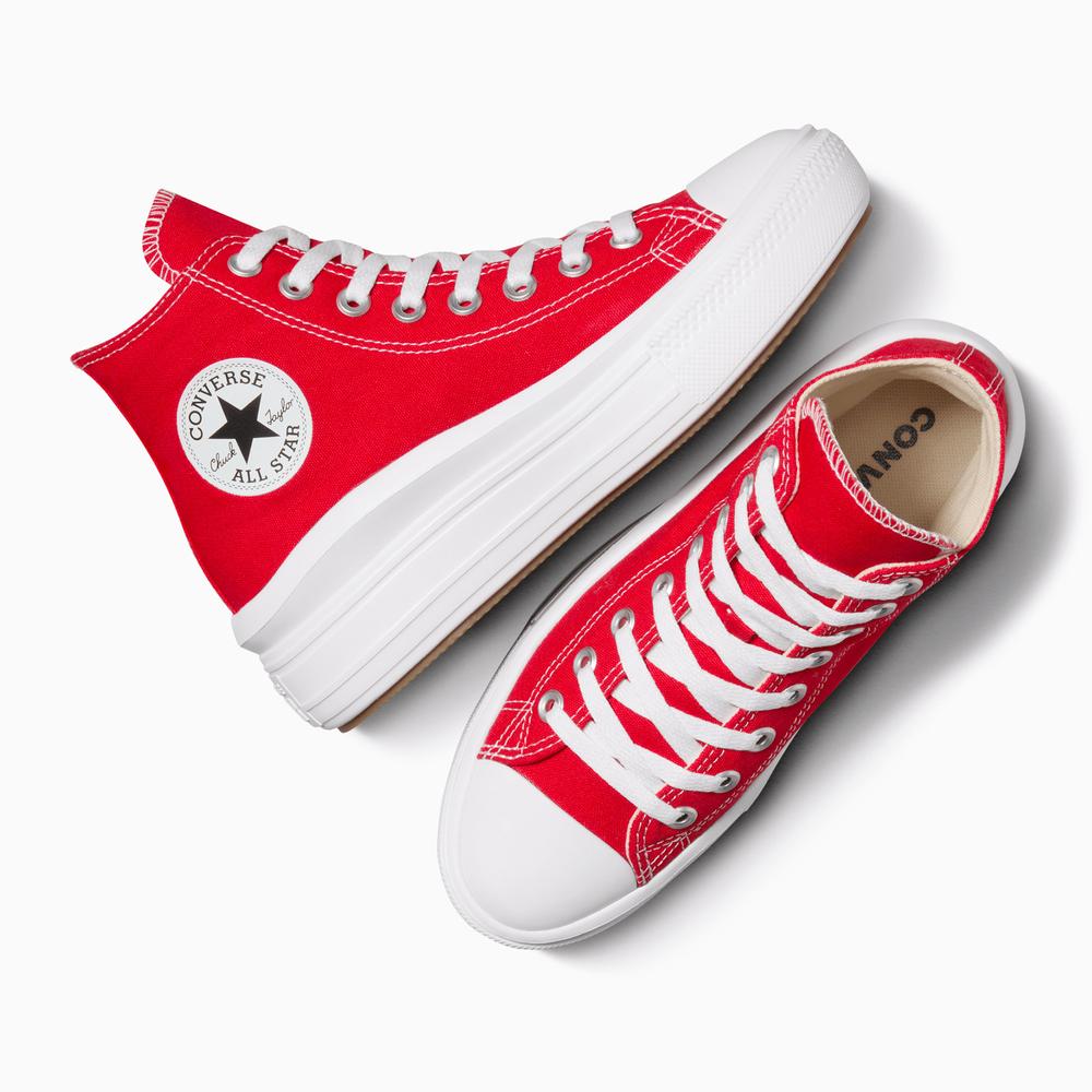 Buty Converse Chuck Taylor All Star Move A09073C - czerwone