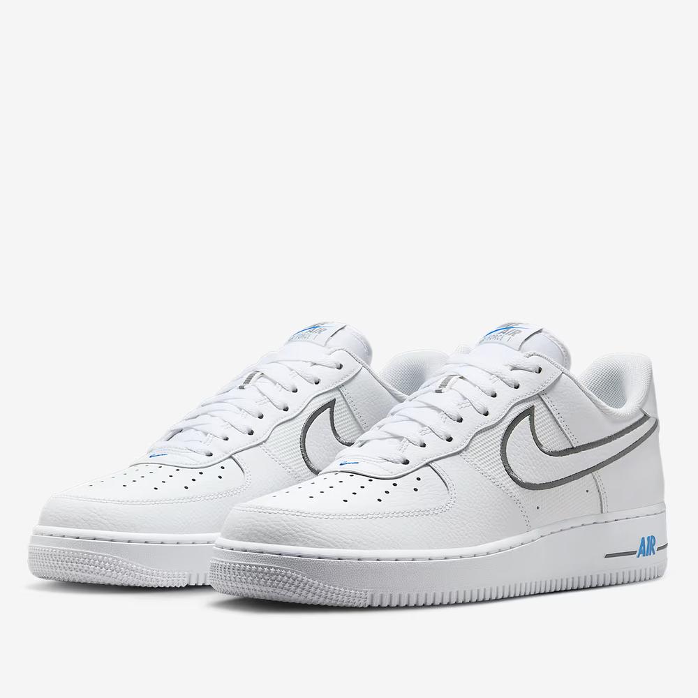Buty męskie Nike Air Force 1 '07 IB7677-100 - białe