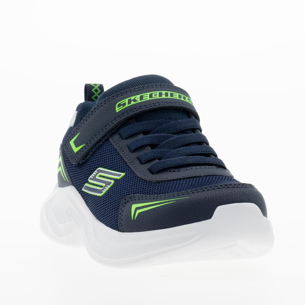 Buty dziecięce Skechers Mazematics 403609LNVLM - granatowe