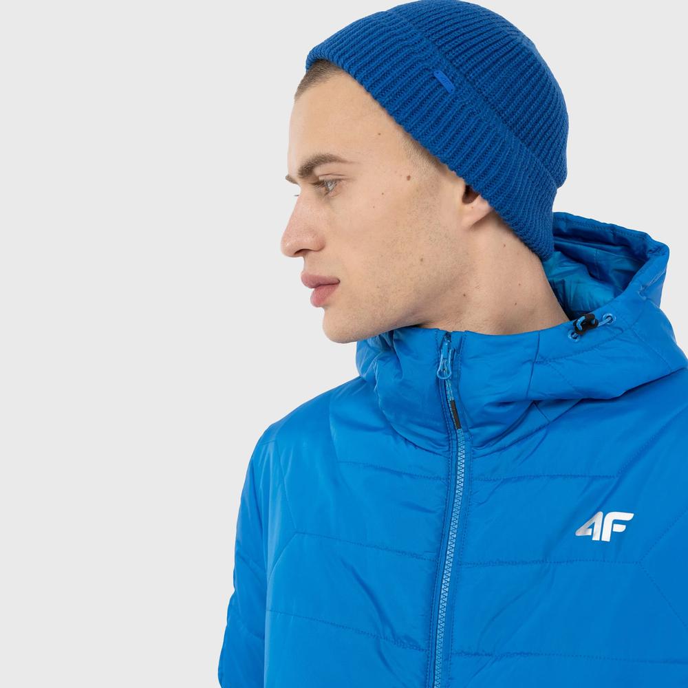 Kurtka 4F Primaloft Black Eco H4Z22KUMP00633S - niebieska