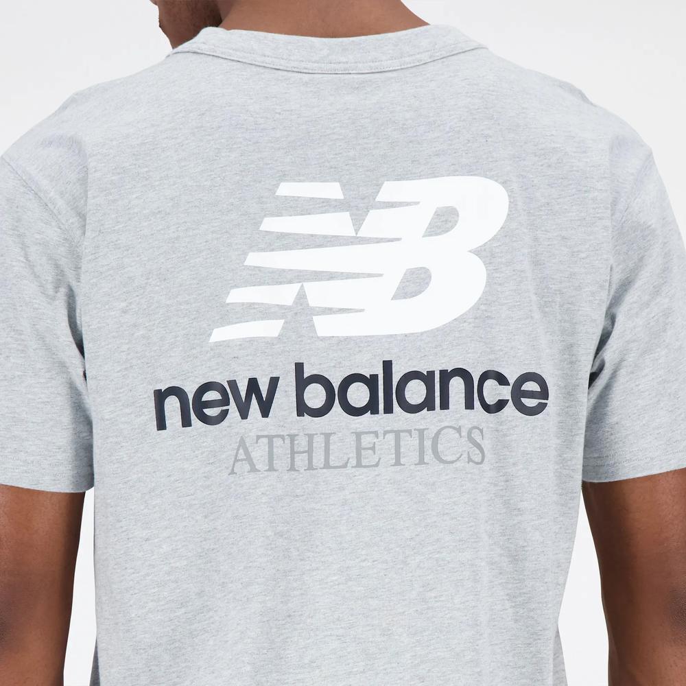 Koszulka New Balance MT31504AG - szara