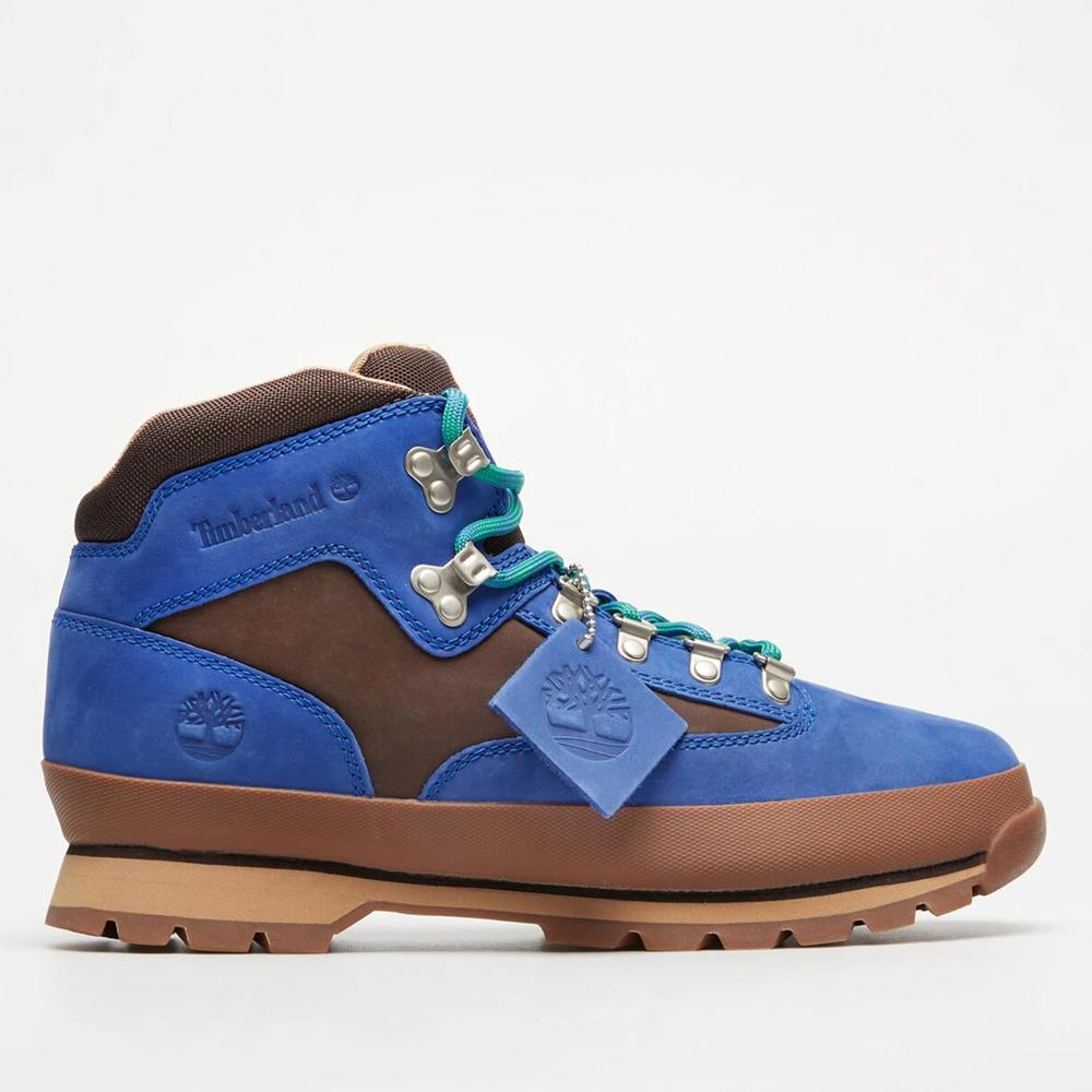 Buty męskie Timberland Euro Hiker Mid Lace TB0A2PUSELD1 - niebieskie