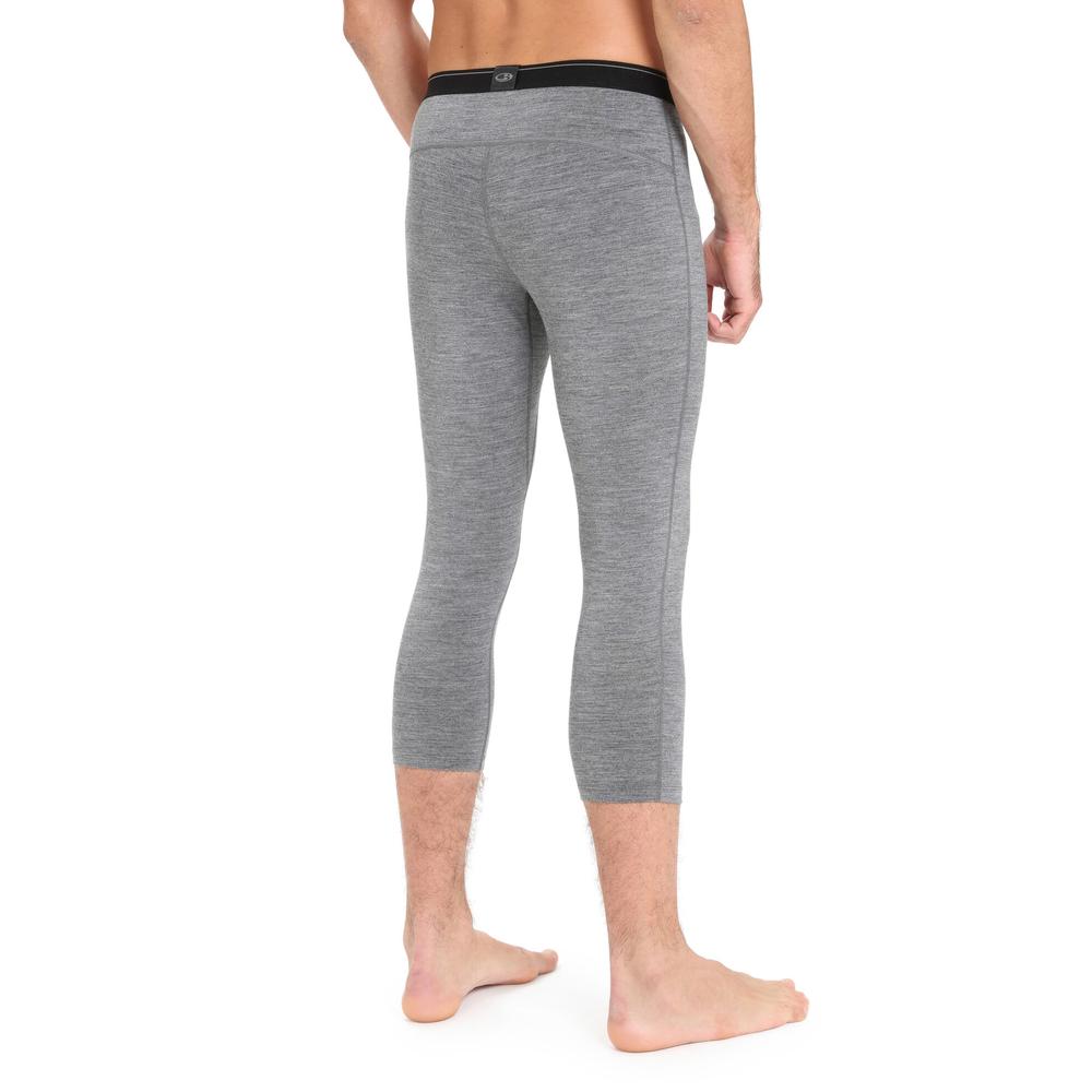 Legginsy Icebreaker Merino 200 Oasis 3/4 Thermal 1043680131 - szare