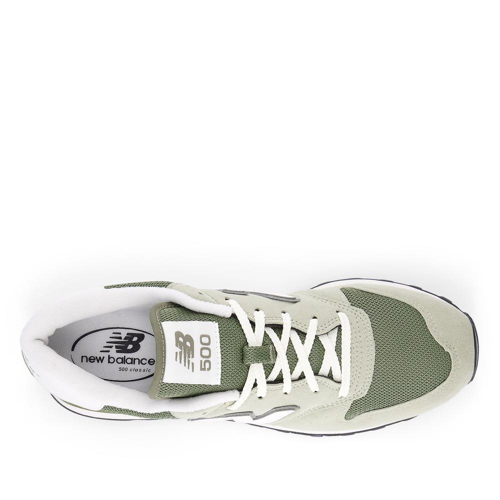 Buty męskie New Balance GM500RLS - zielone