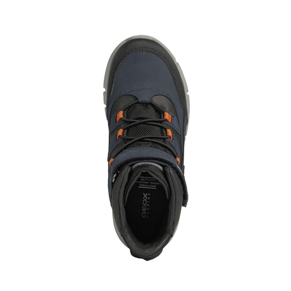 Buty Geox Flexyper Abx J169XA032MEC0661 - szaro-granatowe