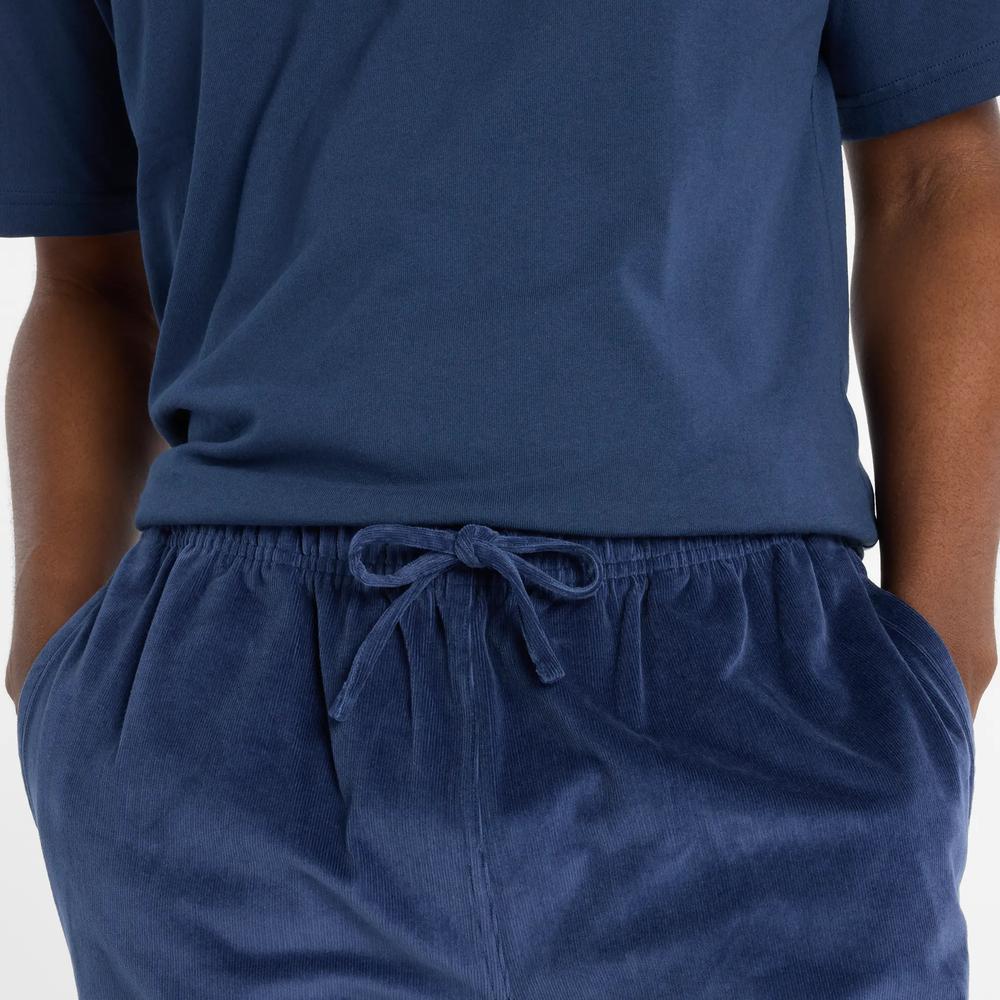 Spodnie męskie New Balance MP53521NNY - granatowe