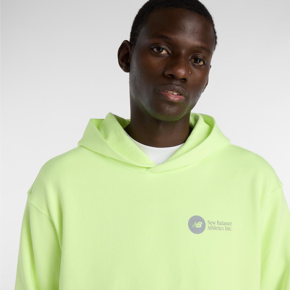 Bluza męska New Balance MT61M4JOAFG - zielona