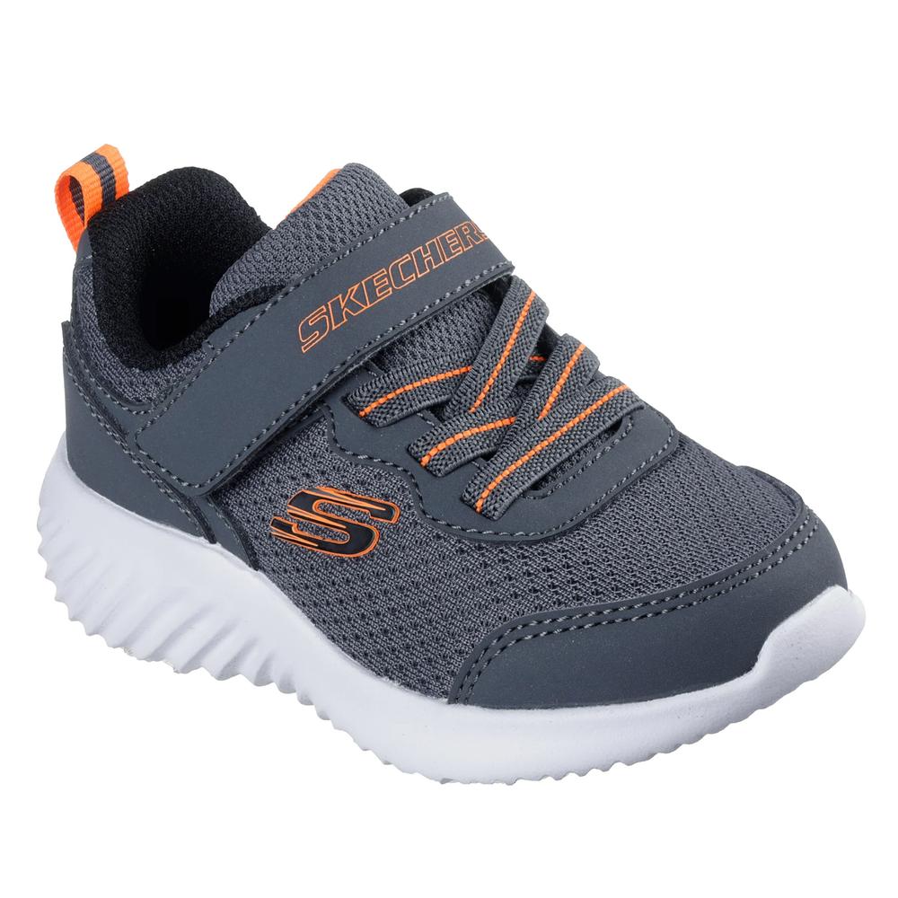 Buty dziecięce Skechers Bounder Techrox 403906NCHAR - szare