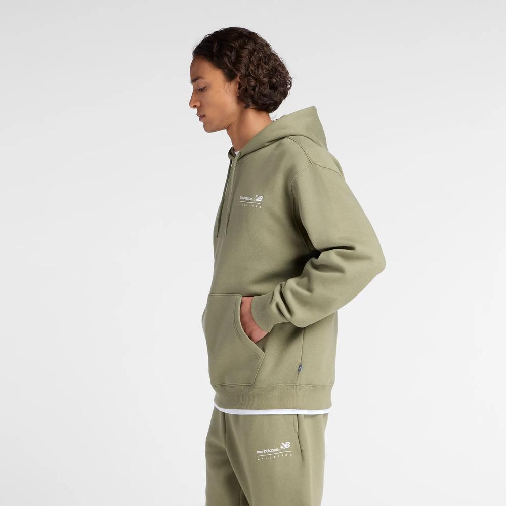 Bluza męska New Balance MT53528DEK - zielona
