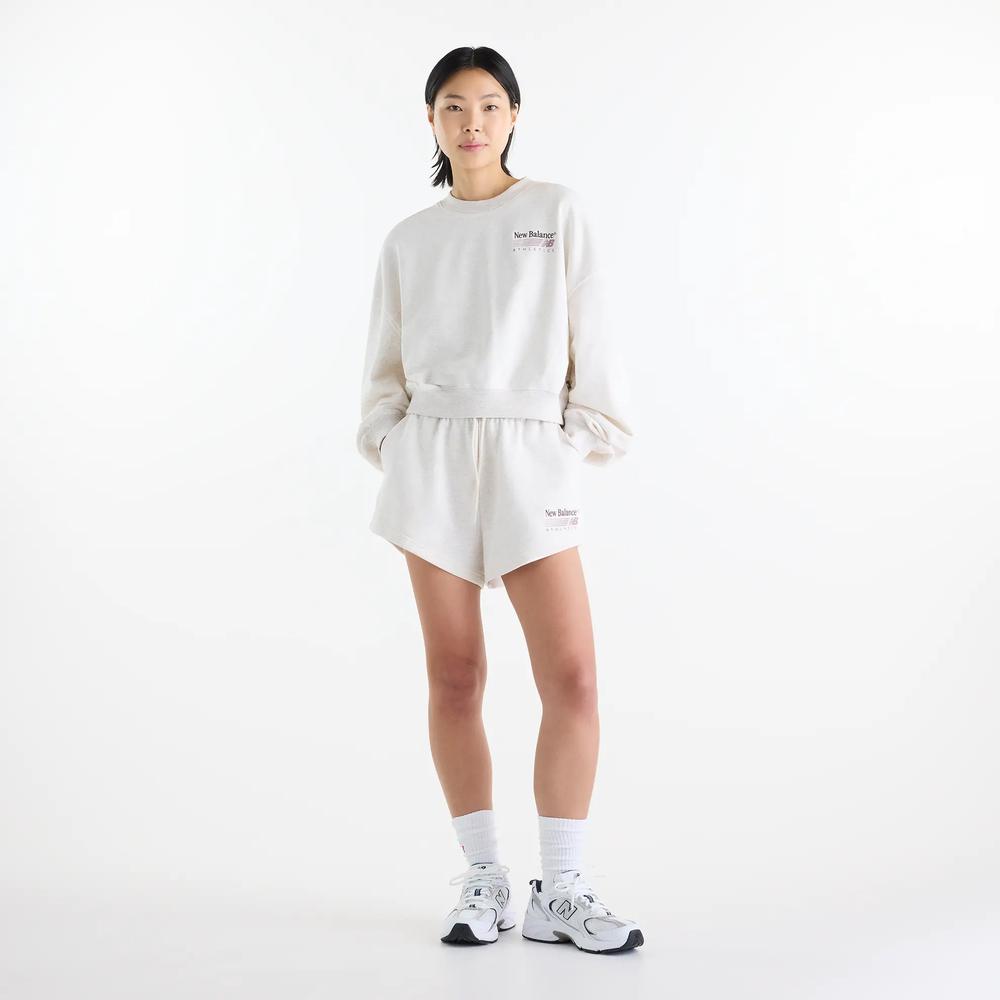 Bluza damska New Balance WT62X7T4LIT - biała