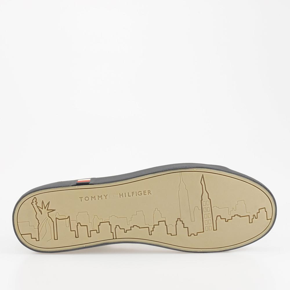 Buty Tommy Hilfiger Modern Vulc Corporate Leather FM0FM04036-PTY - szare