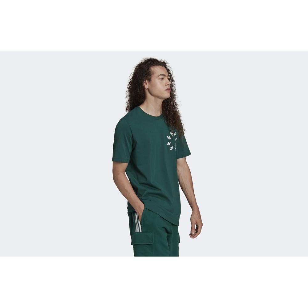 Koszulka adidas Originals Adicolor Spinner HC4488 - zielona