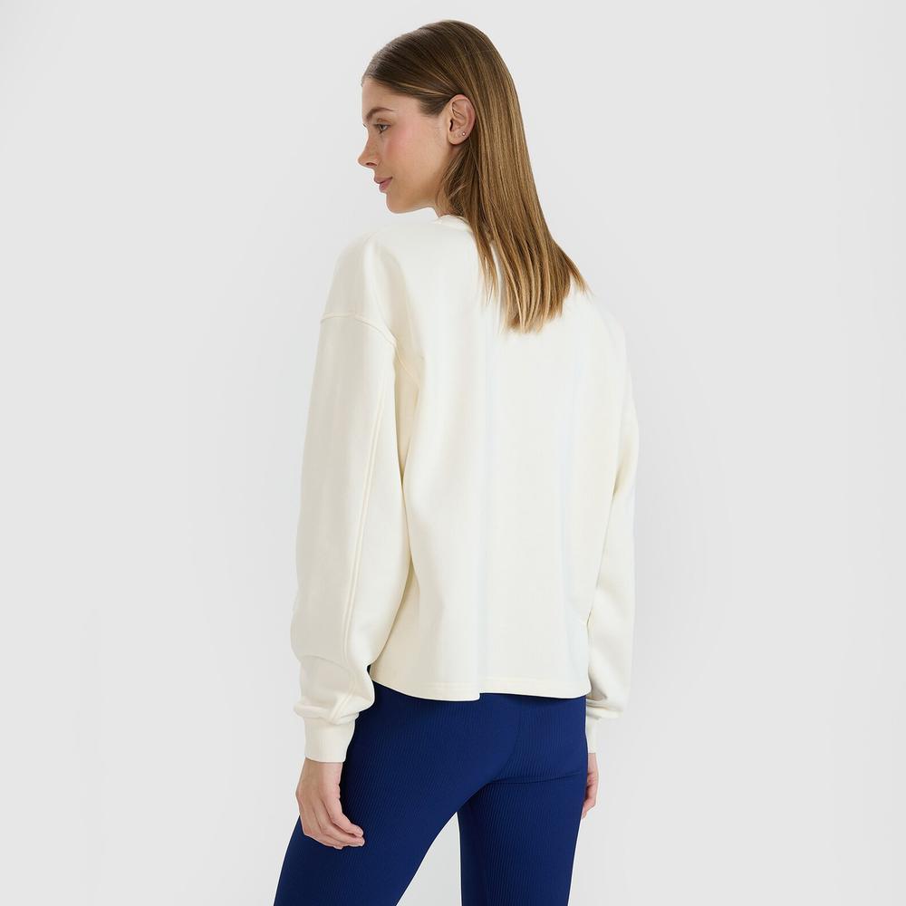 Bluza damska 4F WSS25TSWSF154311S - biała