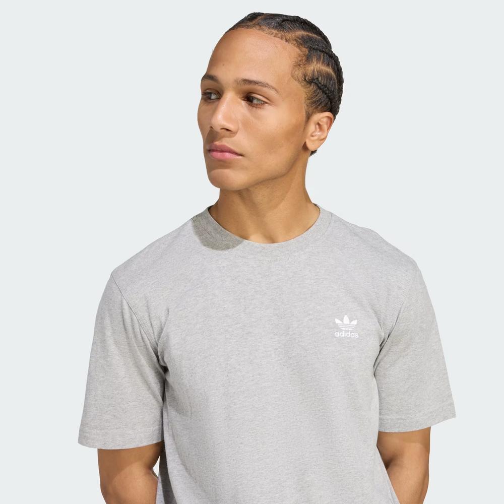 Koszulka męska adidas Originals Trefoil Essentials JY6267 - szara