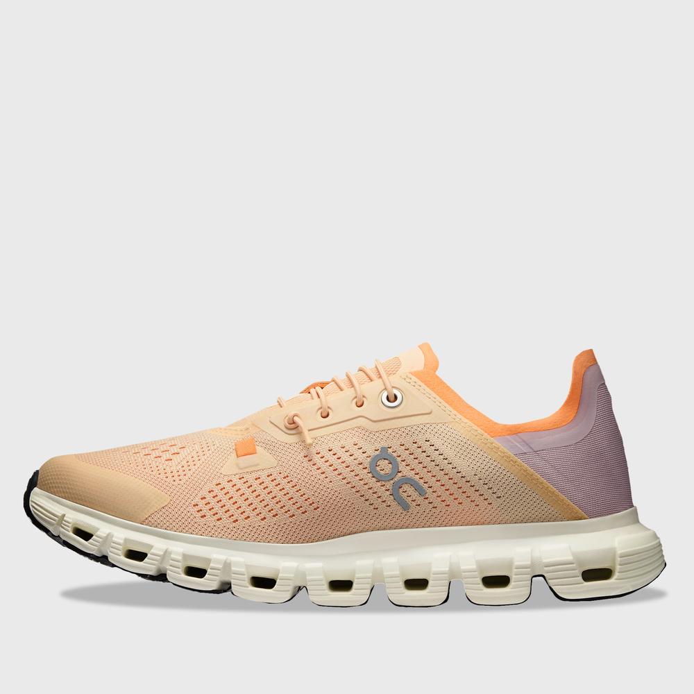 Buty damskie On Running Cloud 6 Coast 3WF10023023 - pomarańczowe