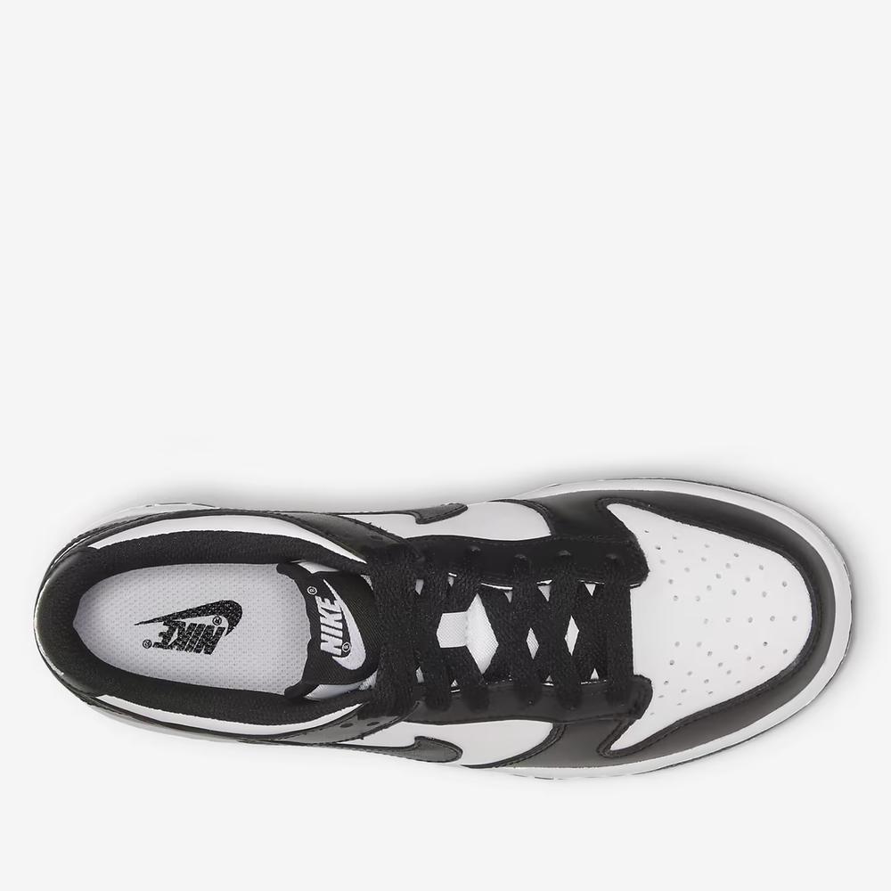 Buty młodzieżowe Nike Dunk Low CW1590-100 - biało-czarne