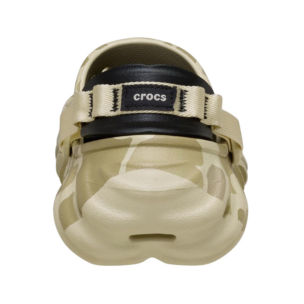 Klapki unisex Crocs Echo Duck Clog 211981-2YJ - beżowe