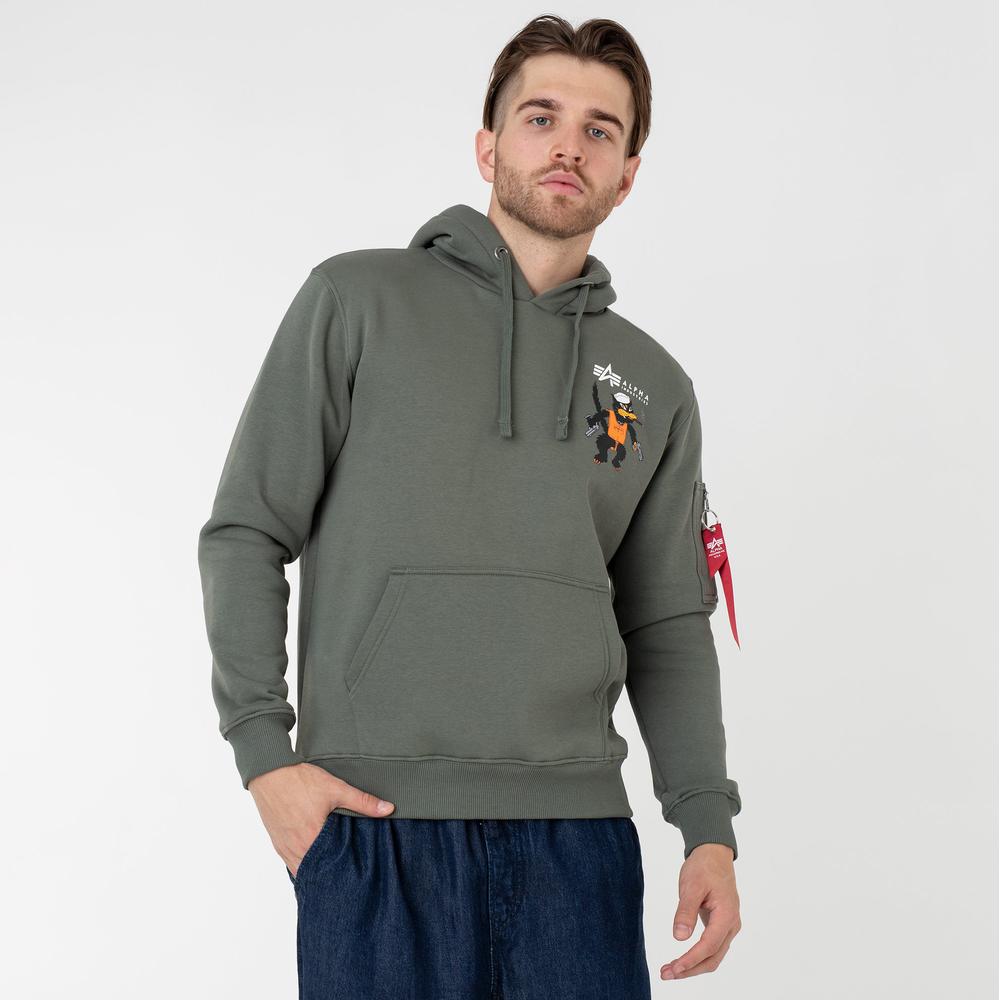 Bluza Alpha Industries PB Squadron 108332432 - zielona