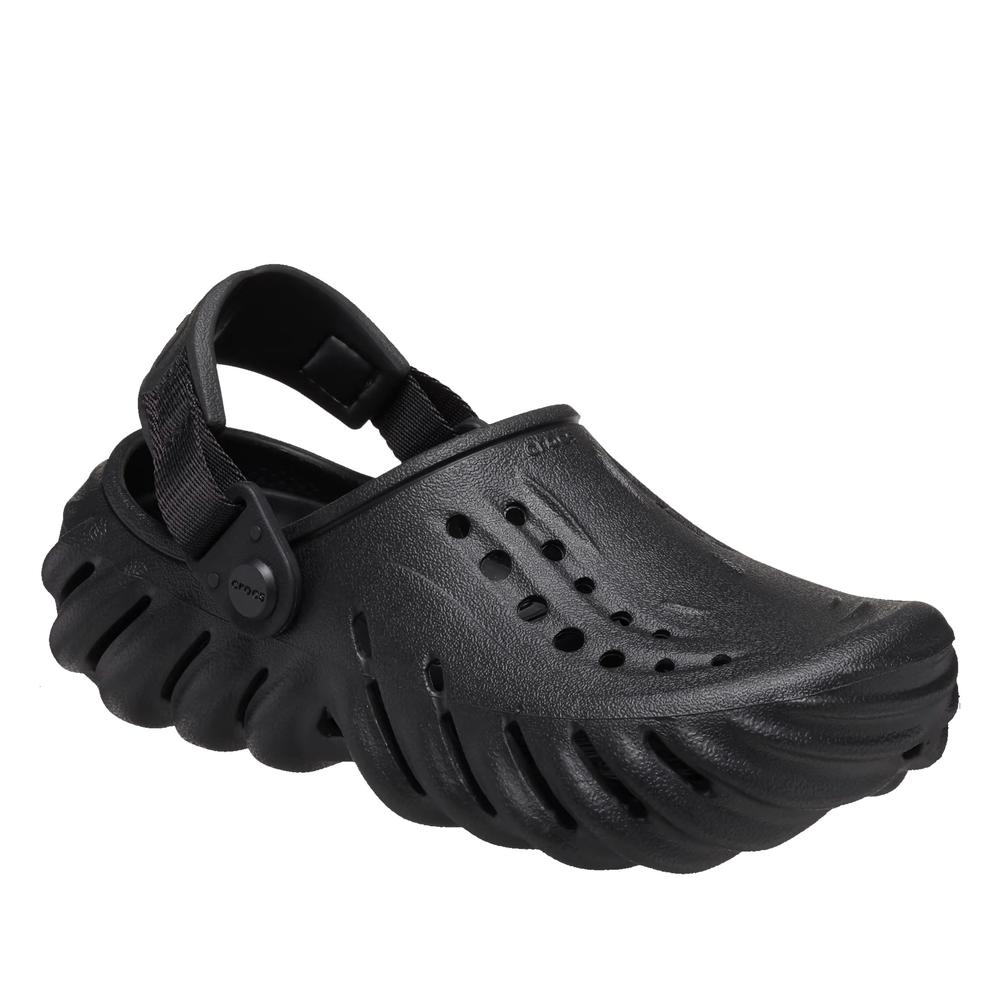 Klapki Crocs Echo Clog 208190-001 - czarne