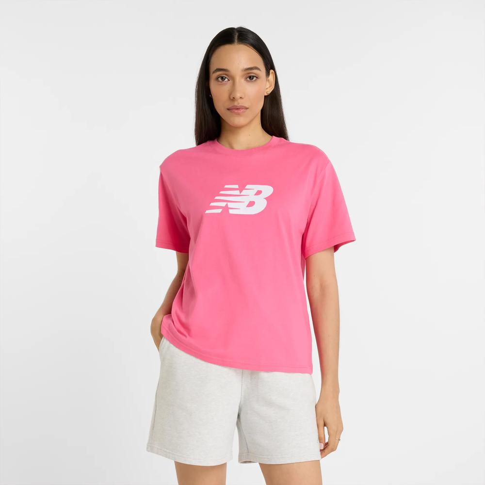 Koszulka damska New Balance WT43583DAB - różowa