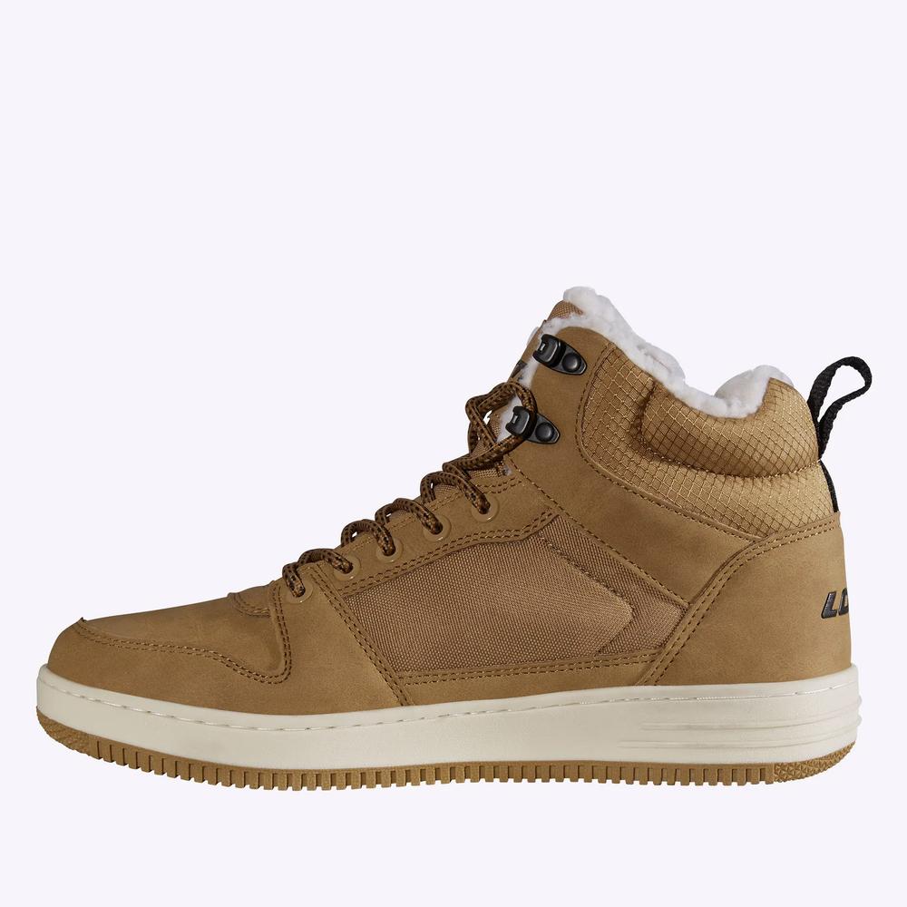 Buty unisex Lotto Prehna Fur 2400380U-7211 - brązowe