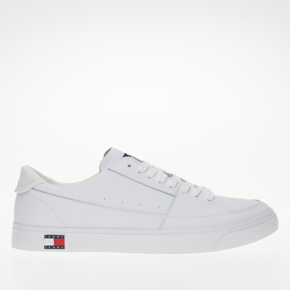 Buty Tommy Jeans Vulcanized Essential EM0EM01398-YBS - białe