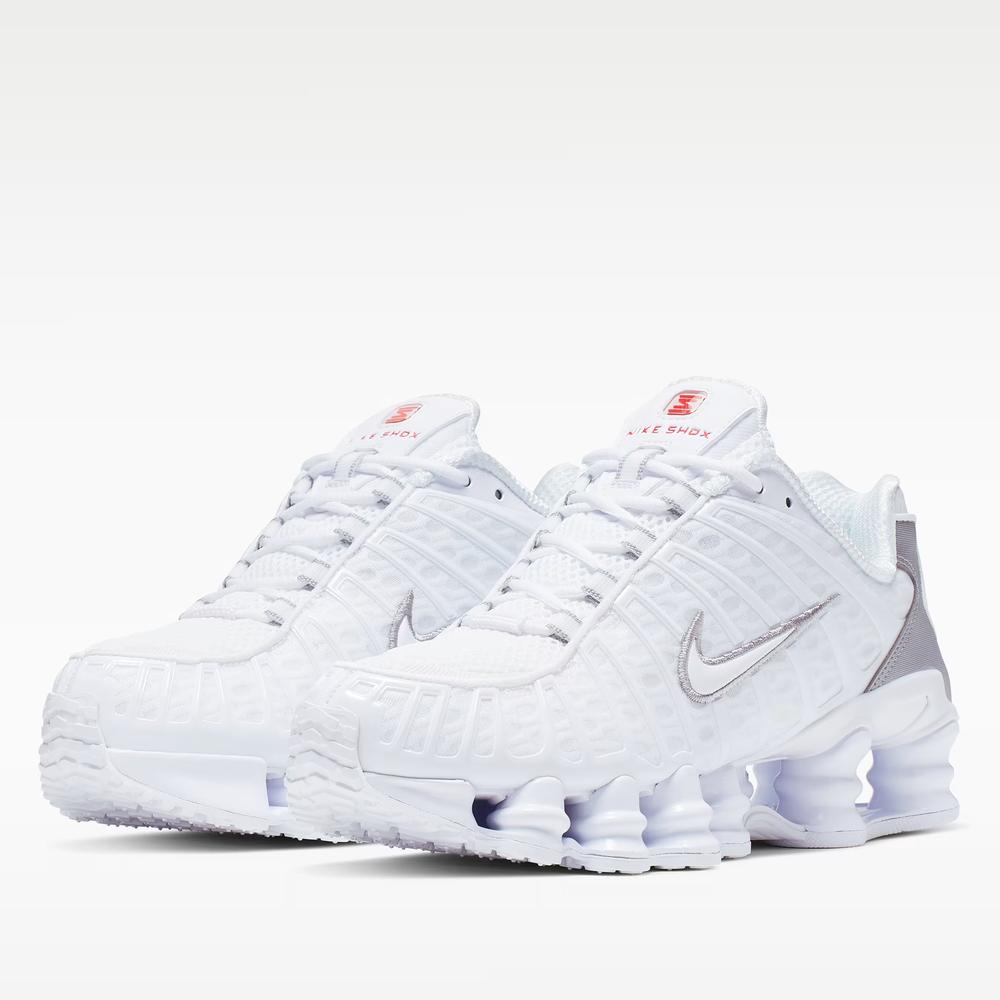 Buty damskie Nike Shox TL AR3566-100 - białe