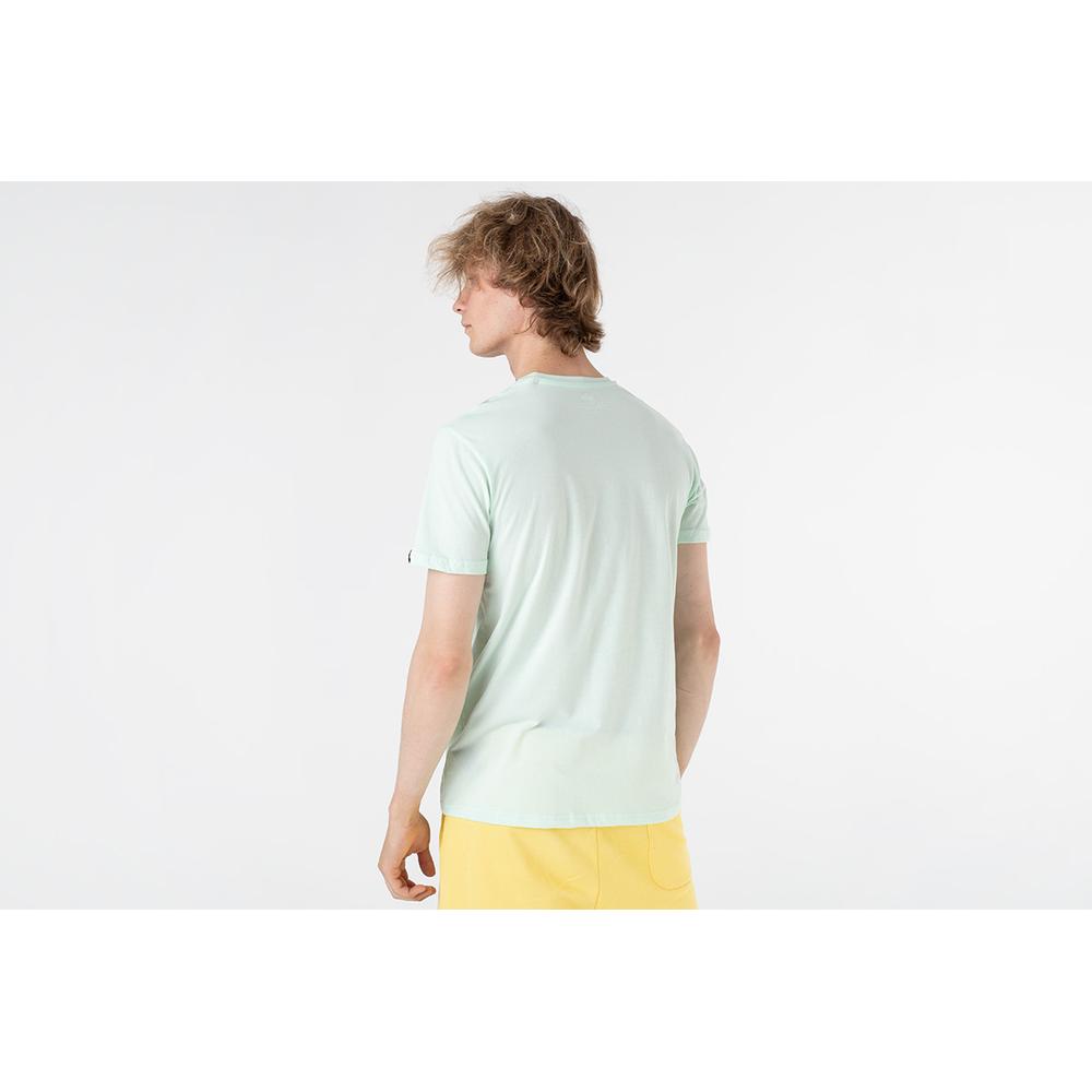 Koszulka Alpha Industries Basic T Small Logo 18850543 - zielona