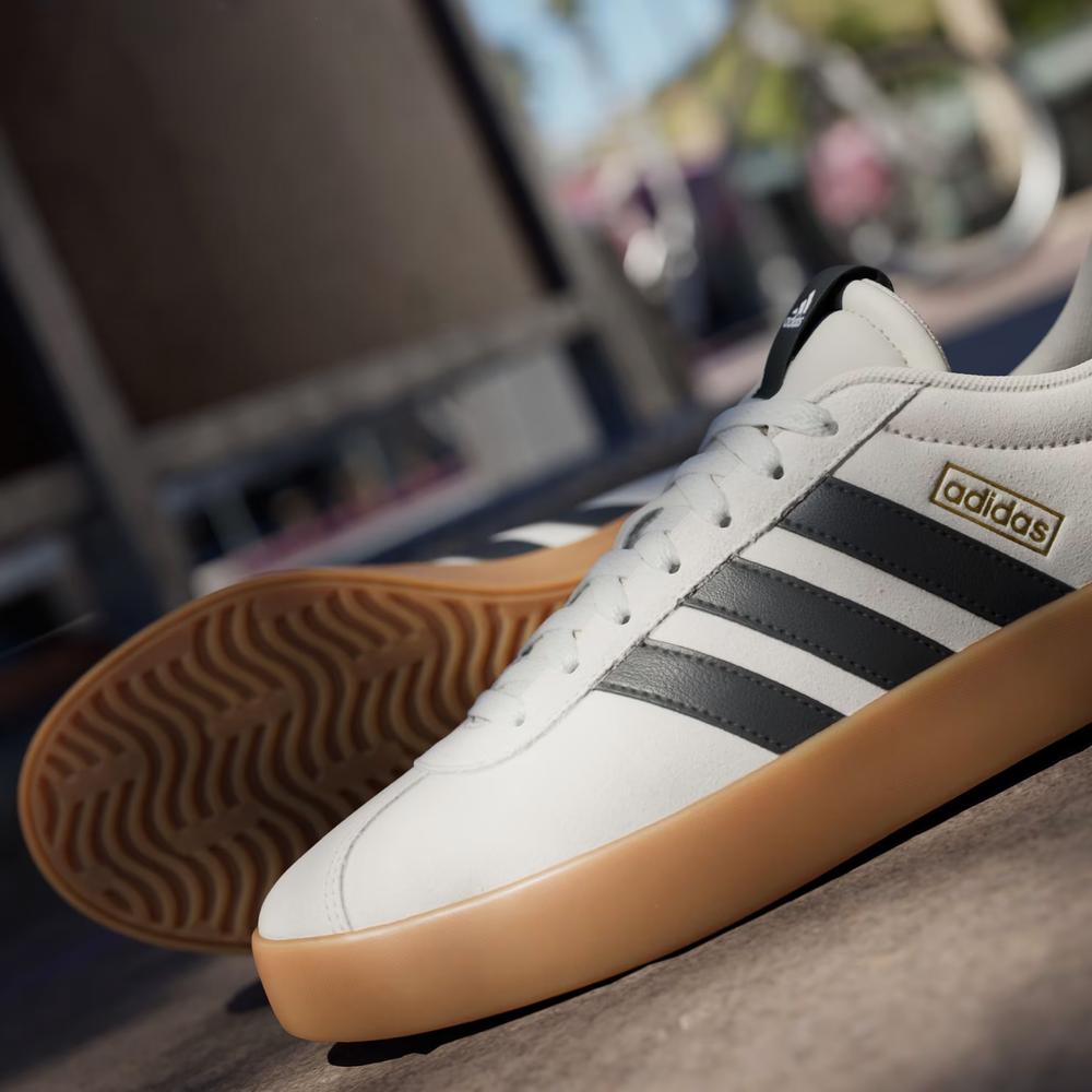 Buty damskie adidas Sportswear VL Court 3.0 JR2222 - beżowe