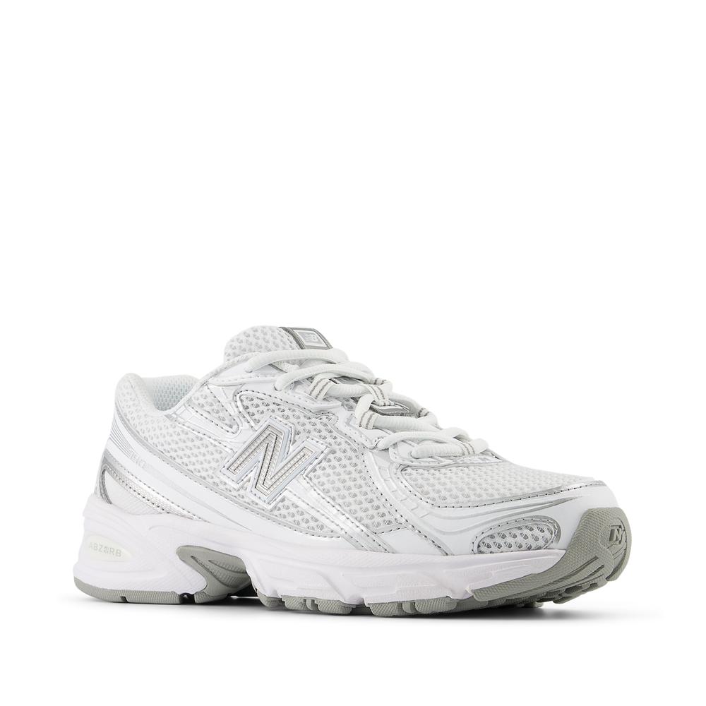 Buty młodzieżowe New Balance GR740WM - białe