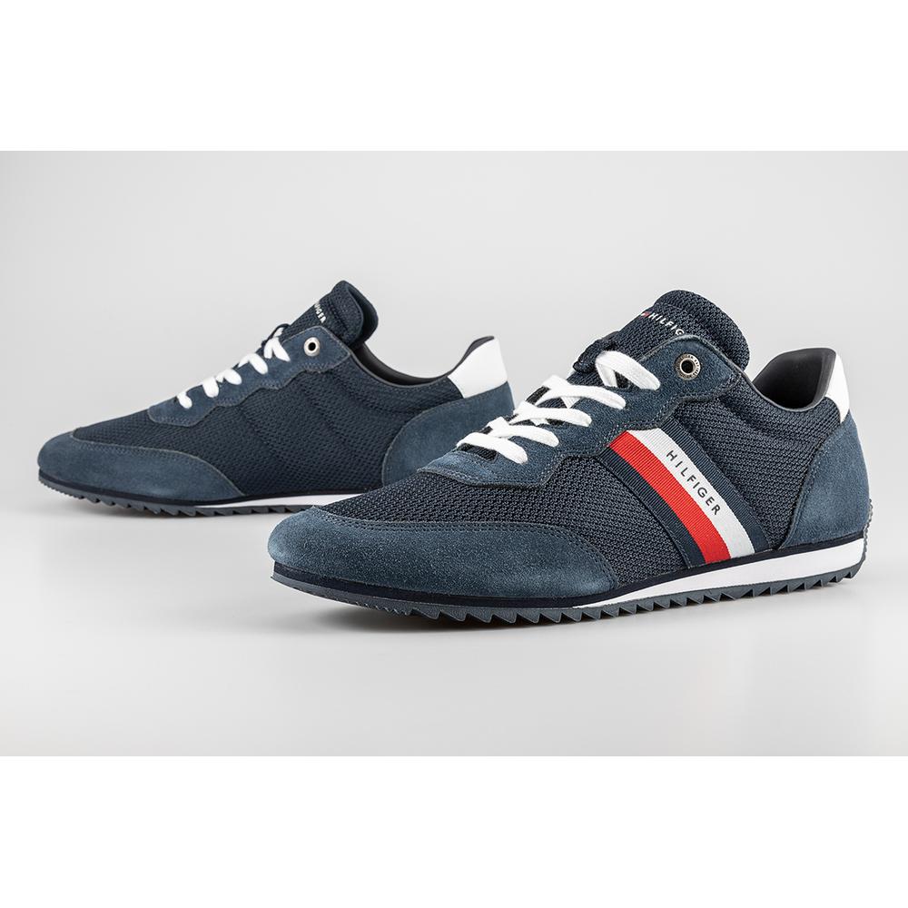 Tommy Hilfiger Essential Mesh Signature Tape Trainers > FM0FM03417-DW5