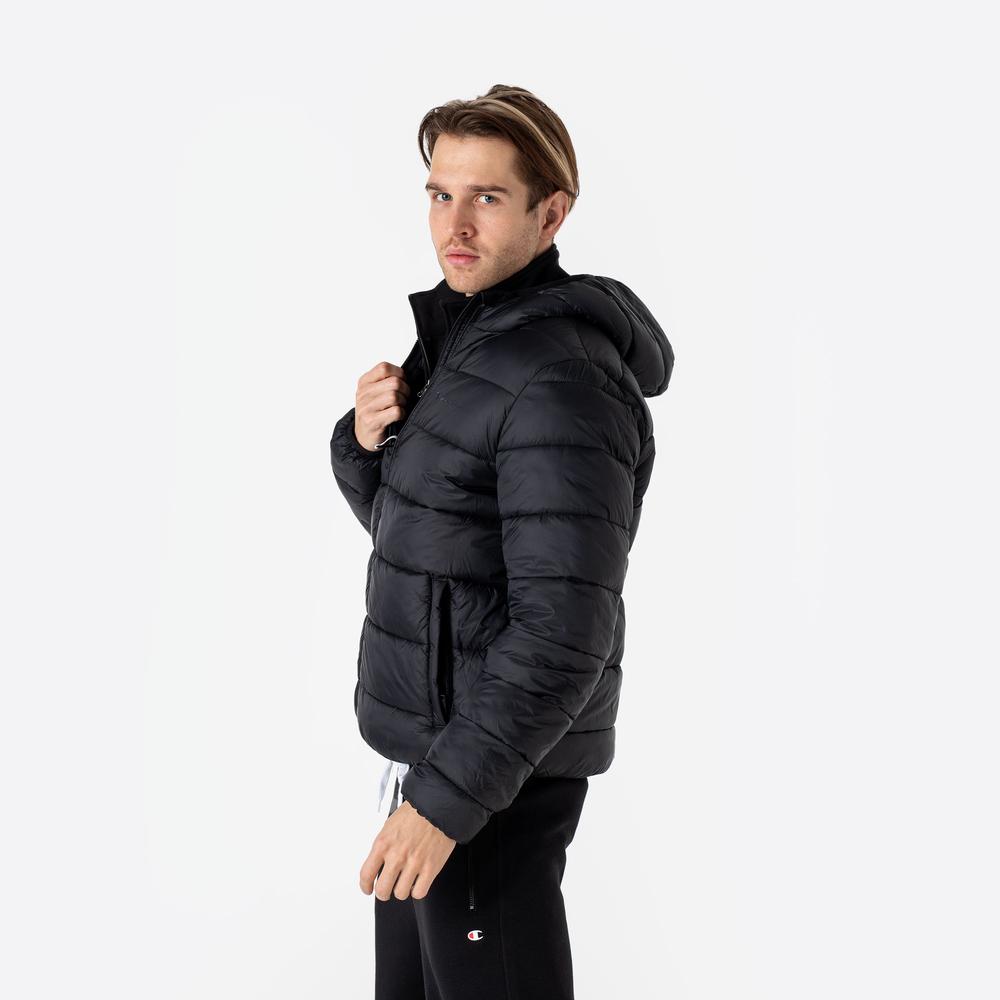 Kurtka Champion Hooded 219187-KK001 - czarna