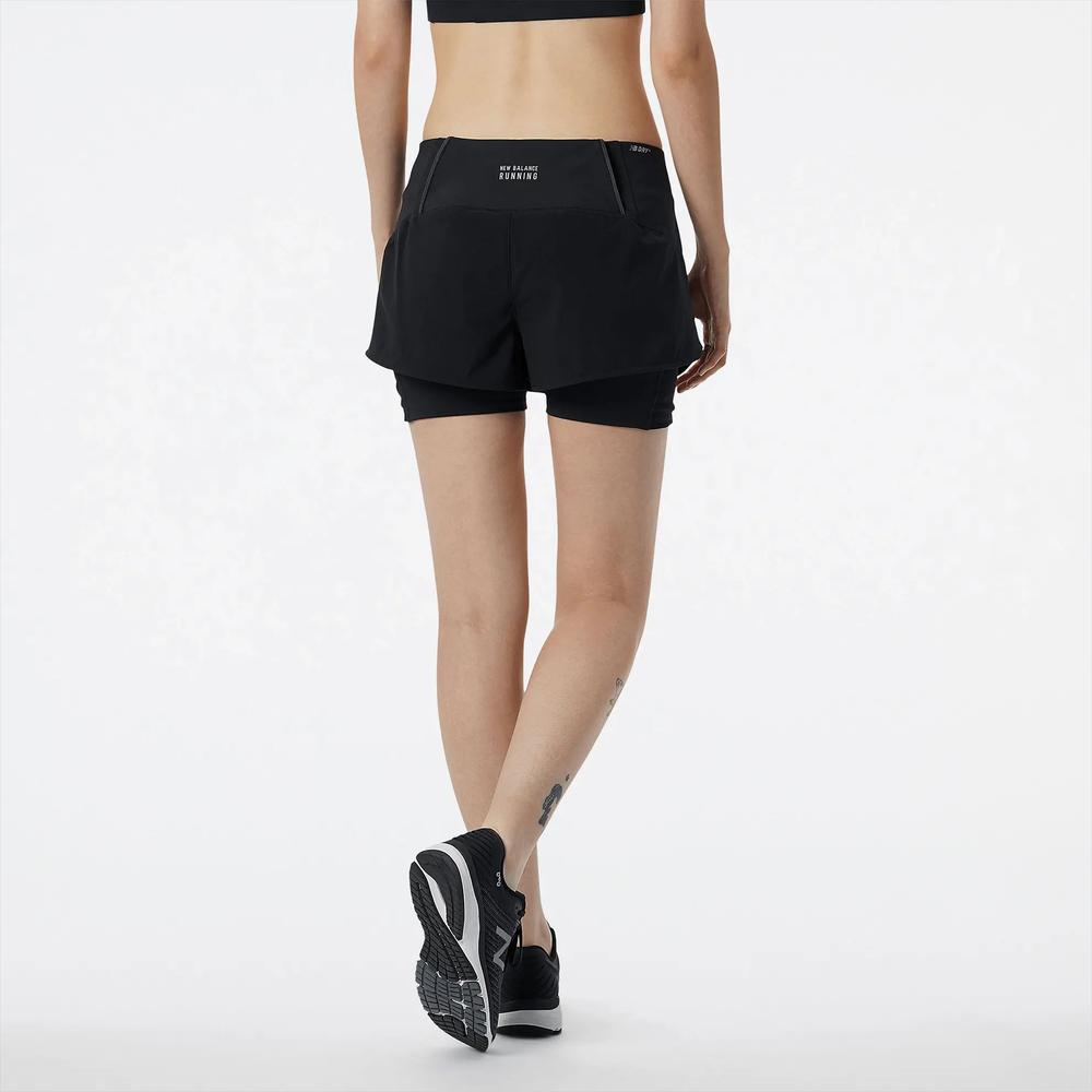 Spodenki New Balance WS21270BK - czarne
